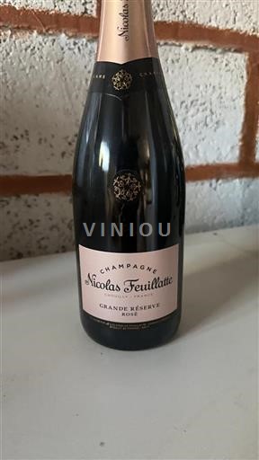 Champaña Champán Nicolas Feuillatte Grande Réserve Rosé Sin añada