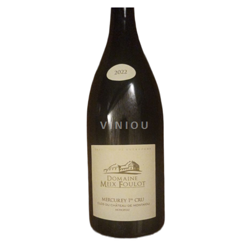 Bourgogne Mercurey Premier Cru Domaine Meix Foulot Clos du Château de Montaigu 2022