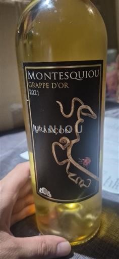 Sydväst Jurançon Montesquiou Grappe d'Or 2021