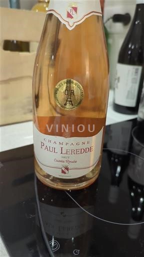 Champaña Champán Paul Leredde Rosée Sin añada