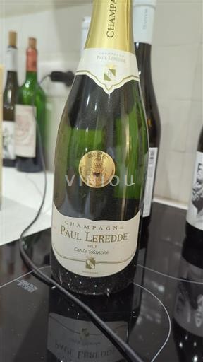 Champaña Champán Paul Leredde Carte Blanche Sin añada