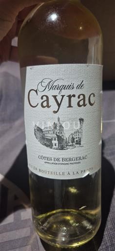 South West Côtes de Bergerac Marquis de Cayrac 2023