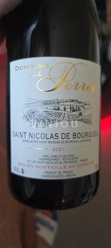 Loiredalen Saint-Nicolas-De-Bourgueil Domaine La Perrée 2021