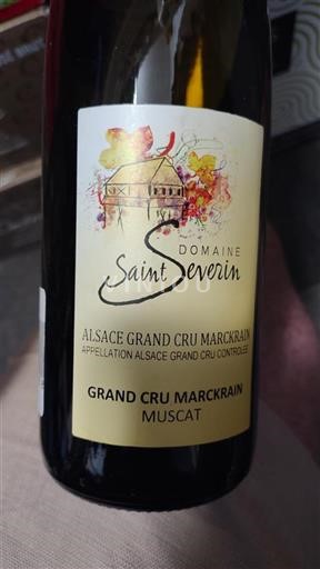 Elsass Nicht spezifiziert Grand Cru Domaine Saint Séverin Muscat 2019