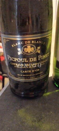 Languedoc Picpoul-de-pinet Carte Or 2010