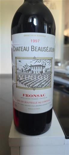 Bordeaux Fronsac Château Beauséjour 1997
