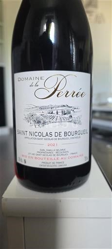 Loiredalen Saint-Nicolas-De-Bourgueil Domaine La Perrée 2021
