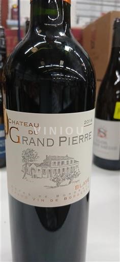 Bordeaux Blaye-côtes-de-bordeaux Château Grand Pierre 2014