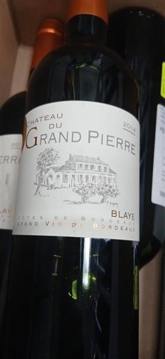 Bordeaux Blaye-côtes-de-bordeaux Château Grand Pierre 2014