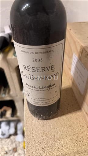 Bordeaux Pessac-Léognan Château Olivier Réserve J. de Bethmann 2005