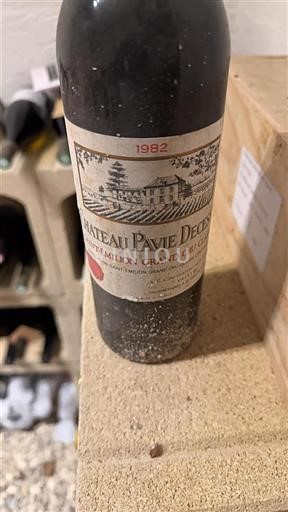 Bordeaux Saint-Émilion Grand Cru Classé Pavie Decesse 1982