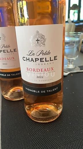 Bordeaux La Petite Chapelle 2022