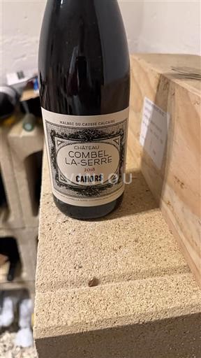 Jihozápad Cahors Château Combel La Serre Malbec du Causse Calcaire 2018