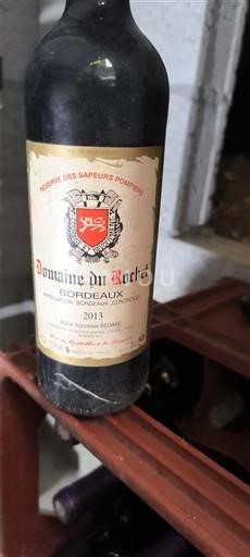 Bordeaux Château Rochet Réserve des Sapeurs Pompiers 2013