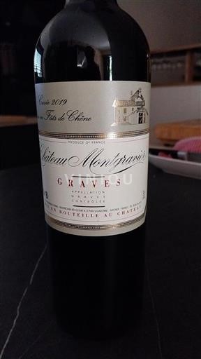 Bordeaux Graves Château Montgravier Élevé en Fûts de Chêne 2019