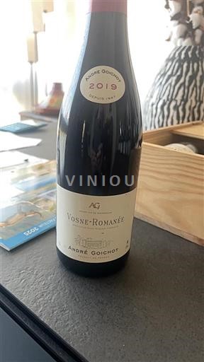 Borgoña Vosne-romanée André Goichot 2019