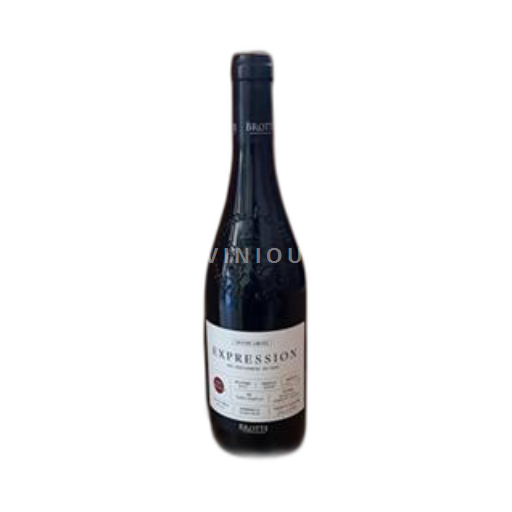 Vin Rouge sec Expression Brotte 2023 France Vallée du Rhône Châteauneuf-du-pape AOC