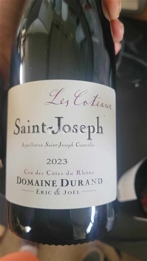 Rhônevallei Saint-Joseph Domaine Durand Les Coteaux 2023