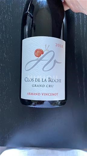 Bourgondië Clos-de-la-roche Grand Cru Armand Vincenot 2018
