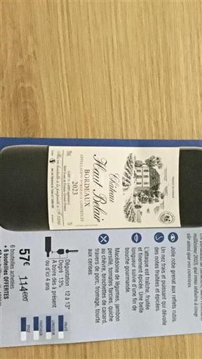 Bordeaux Château Haut Belair 2023