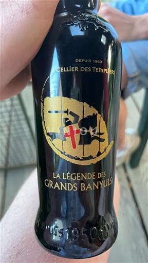 Roussillon Banyuls Cellier des Templiers La Légende des Grands Banyuls Neleten.