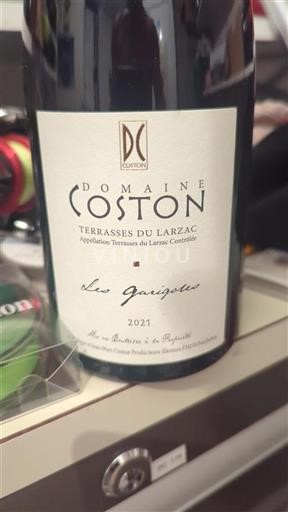 Languedoc Terrasses du Larzac Domaine Coston Les Garigoles 2021