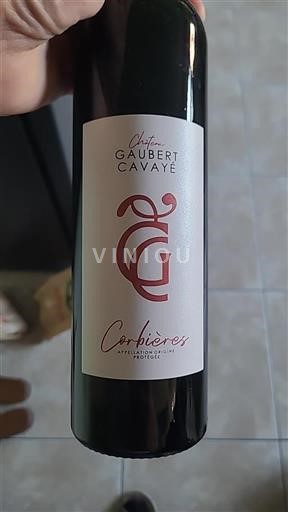 Languedoc Corbières Château Gaubert Cavayé Ei vuosikertaa
