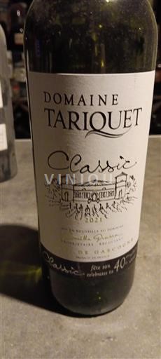 Sudoeste Côtes de Gascogne Domaine Tariquet Classic 2021