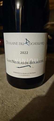 Loiren laakso Saint-Nicolas-De-Bourgueil Domaine Rochouard 2022