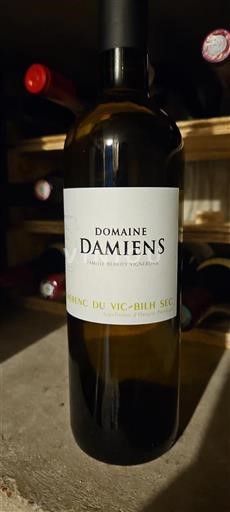 Sydvestfrankrig Côtes de Gascogne Domaine Damiens 2023