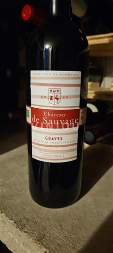 Bordeaux Graves Château Sauvage 2022