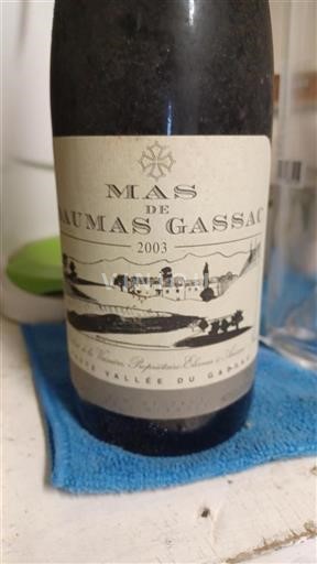 Languedoc Mas de Daumas Gassac 2003
