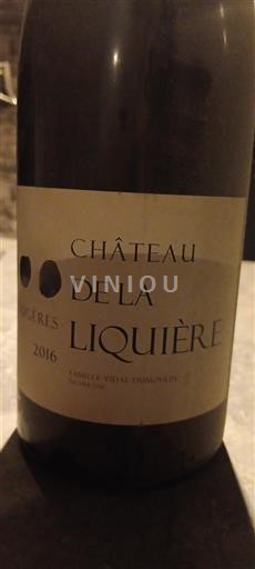 Languedoc Faugères Château La Liquière 2016