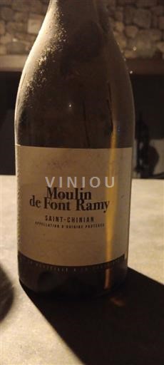 Languedoc Saint-Chinian Moulin de Font Ramy 2016