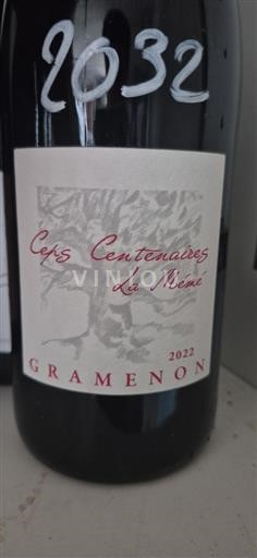 Rhône Valley Côtes-du-Rhône Gramenon Ceps Centenaires La Mémé 2022