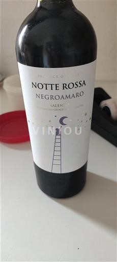 Puglia Non specificato Notte Rossa Negroamaro 2019