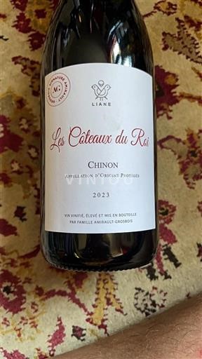 Loirevallei Chinon Famille Amirault-Grosbois Les Côteaux du Roi 2023