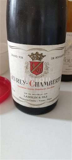 Bourgogne Gevrey-chambertin Lamblin & Fils 1989