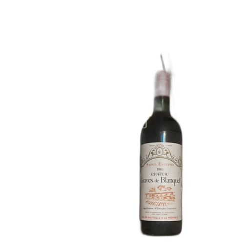 Bordeaux Saint-Estèphe Château Graves de Blanquet 1983
