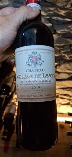 Burdeos Saint-Émilion Gran Cru Grand Cru Château Lagrange de Lescure 2019
