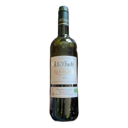 Burdeos Bordeaux Château Rioublanc 2018