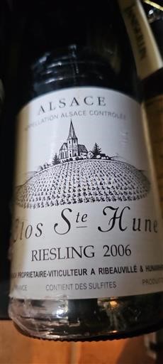 Alsace Grand Cru Trimbach Clos Ste Hune 2006