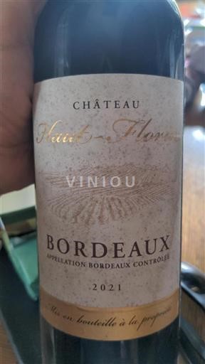 Bordeaux Château Haut Florin 2021