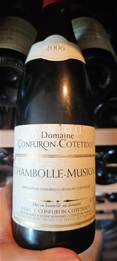 Bourgogne Chambolle-Musigny Confuron-Cotetidot 2006