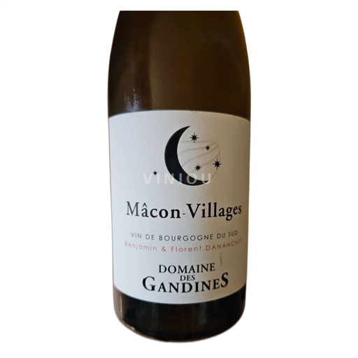 Vin Blanc sec 2022 Domaine Des Gandines Non millésimé France Bourgogne Mâcon et mâcon-villages