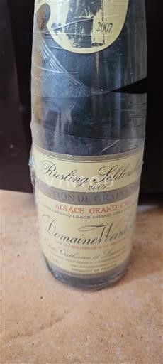 Alsácia Alsácia Grand Cru Sélection de Grains Nobles Domaine Weinbach Riesling Schlossberg 2007