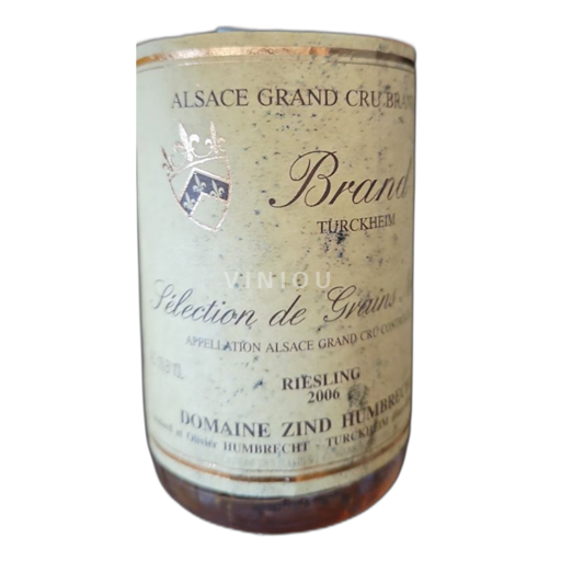 Alsazia Alsazia Grand Cru Sélection de Grains Nobles Domaine Zind Humbrecht Brand Turckheim 2006