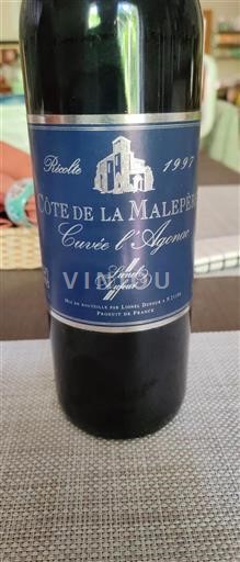 Linguadoca Malepère Cuvée l'Agonac 1997