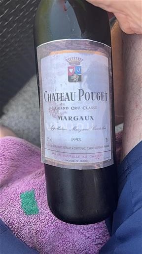 Bordeaux Margaux Grand Cru Pouget 1993