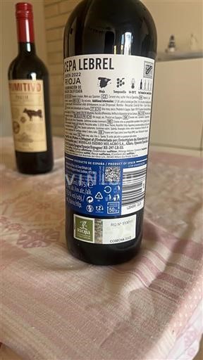 La Rioja Rioja Cepa Lebrel Joven 2022